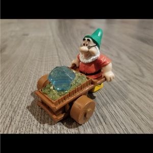 McDonalds Vintage 90s Happy Meal Toy Doc with Wheelbarrow